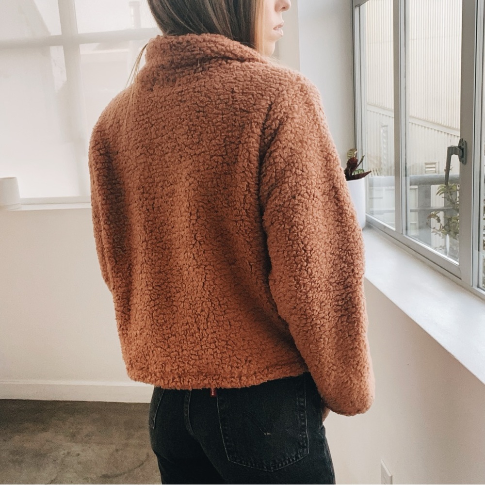 Camel Teddy Jacket - Picture 4 of 6